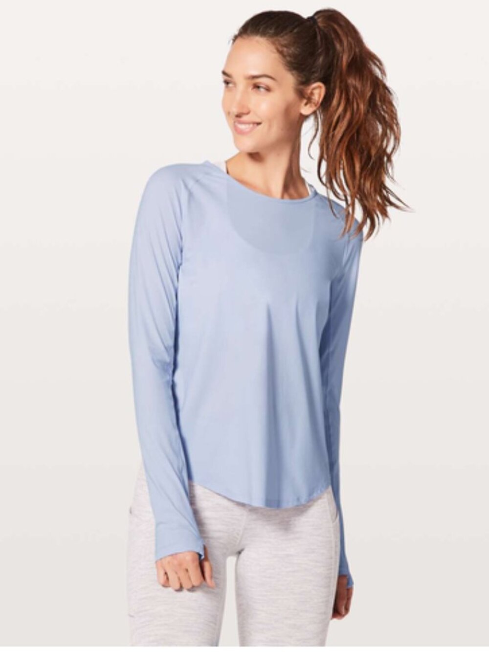 Lululemon Play Off The Pleats Long Sleeve Cool Breeze Top Size 10